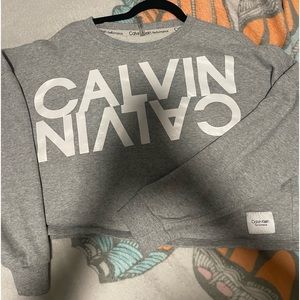 Calvin Klein Performance cropped sweatshirt